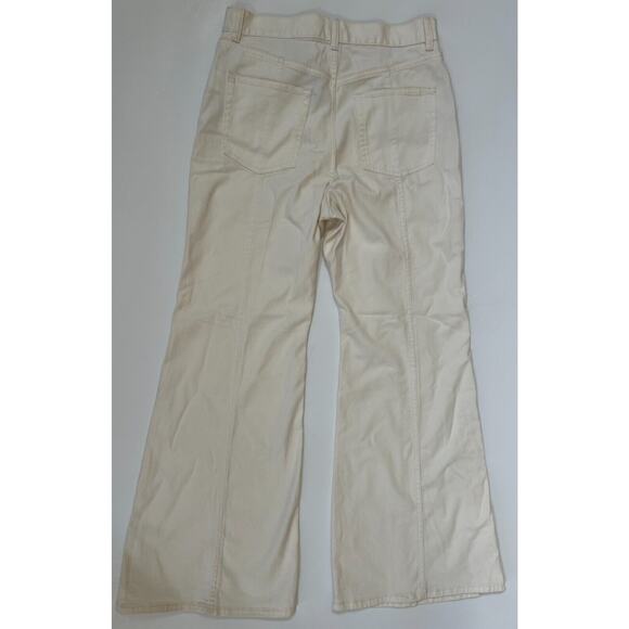 Polo Ralph Lauren Women’s Stretch Twill Flare Jeans Chic Cream Size 31 NWT $298 - Picture 6 of 9